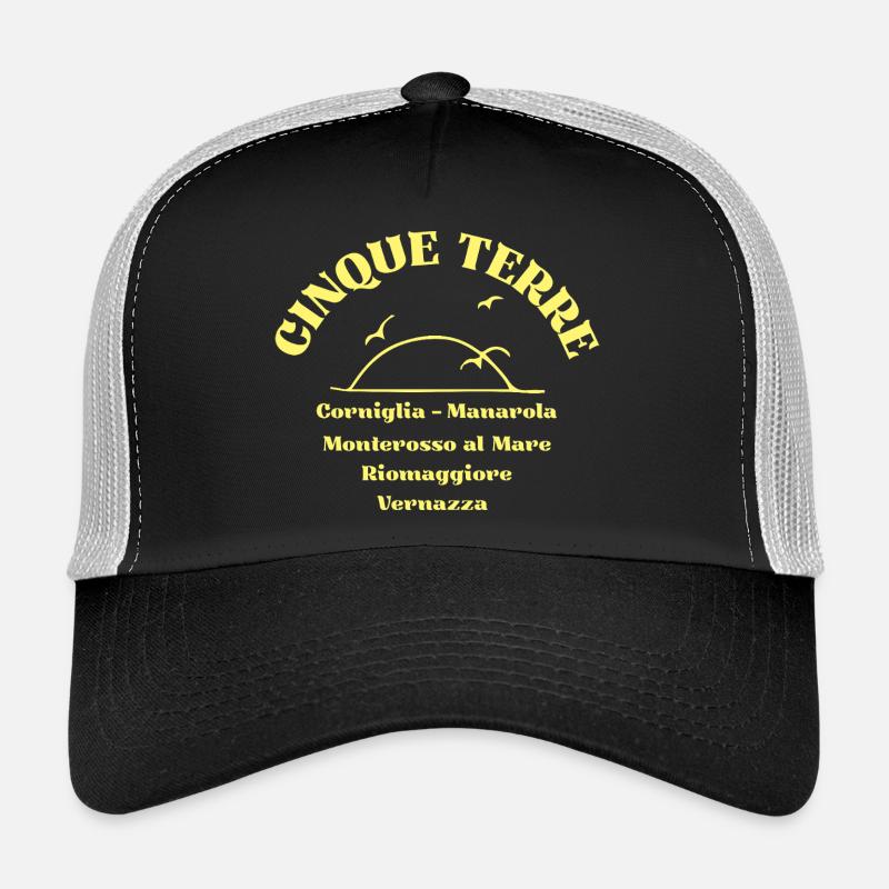 Cinque Terre Coastal Crest Trucker Cap