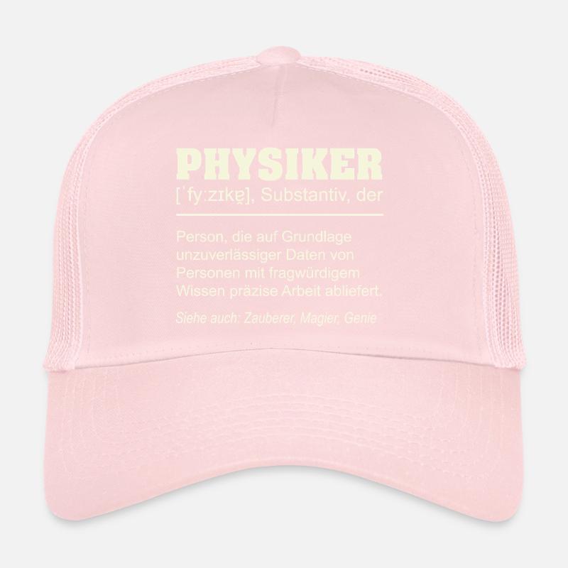 Physicist Definition – Funny Gift Design Trucker Cap