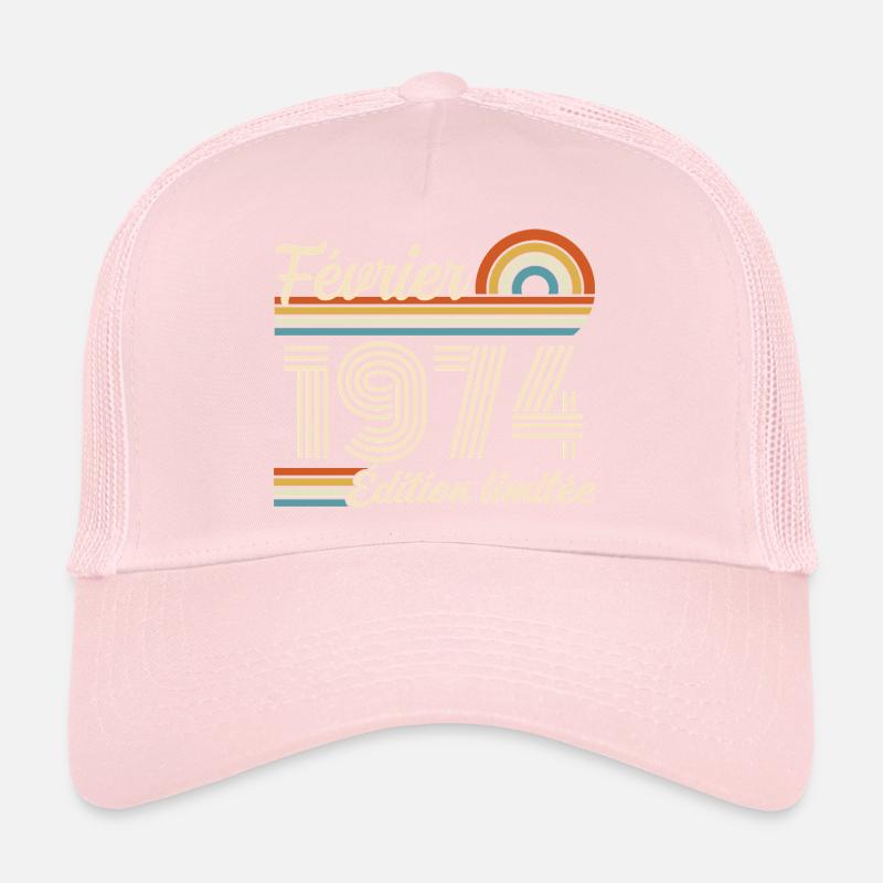 Février 1974 Casquette trucker 