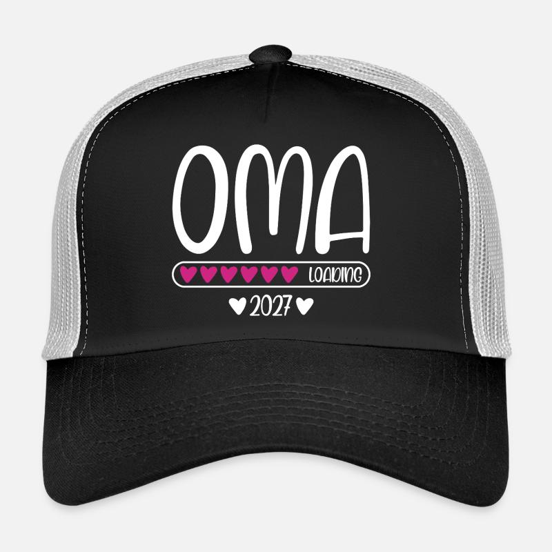 Grandma 2027 loading heart loading bar Trucker Cap