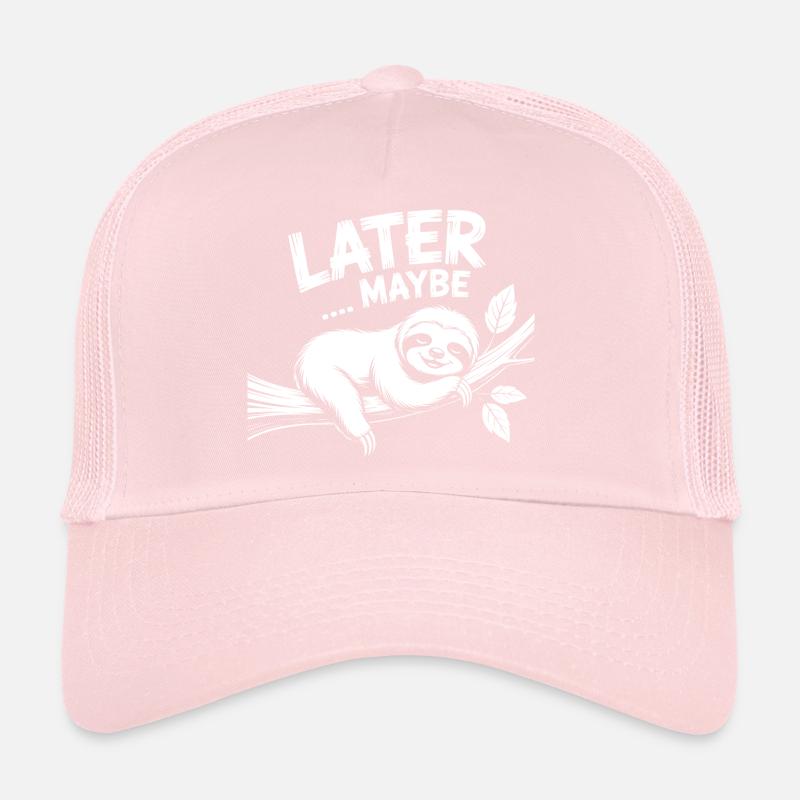 Sloth on a Branch – Later Maybe Trucker Cap