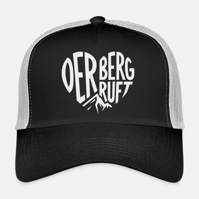 Der Berg ruft Herz Trucker Cap