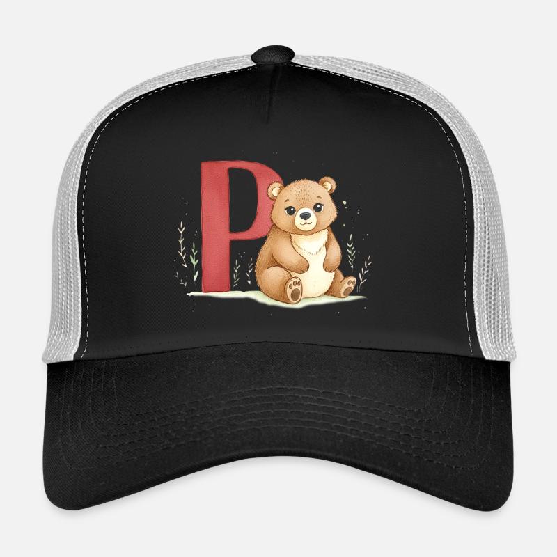 Gardez avec la lettre P Casquette trucker 