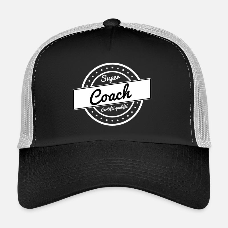 Super coach - blanc Casquette trucker 
