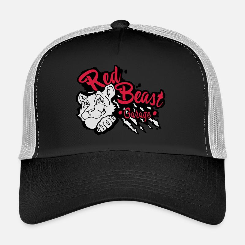 Red Beast Garage Casquette trucker 