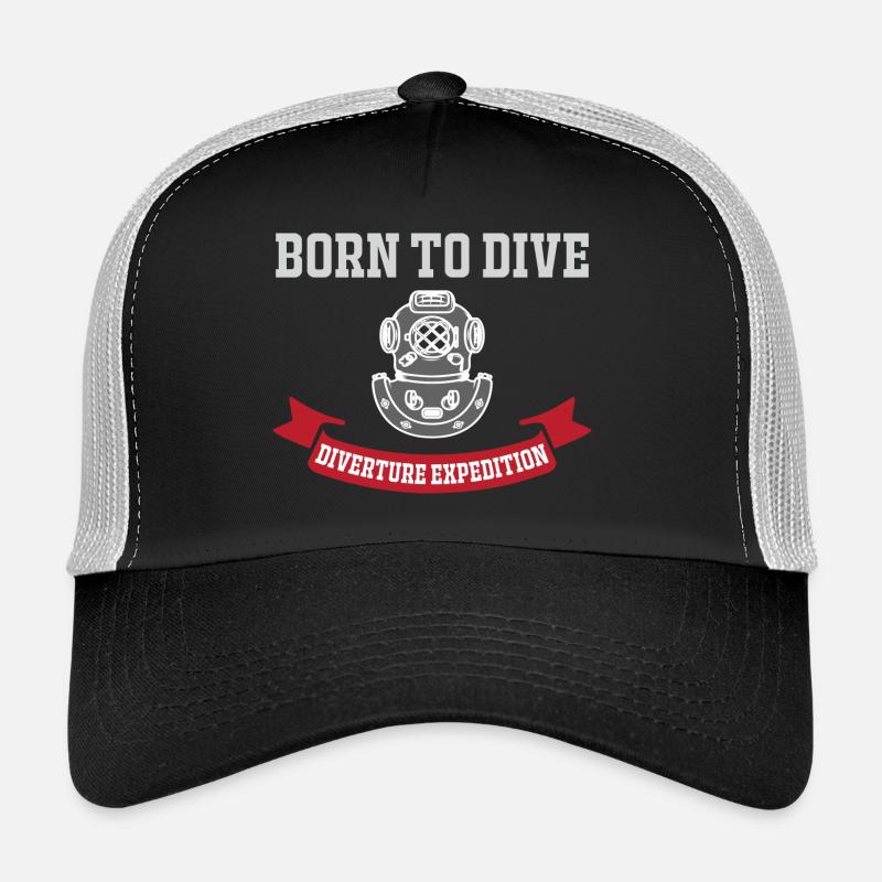 Born to Dive Trucker Cap