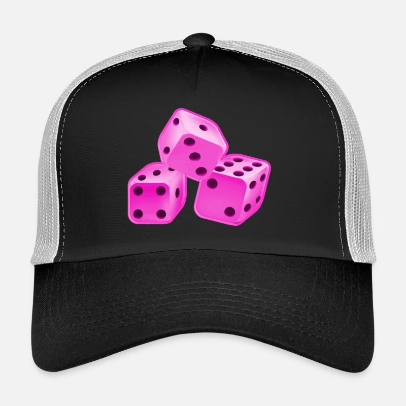 dés Rose Casquette trucker 