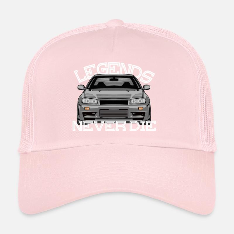 Legends Never Die Skyline R34 Trucker Cap