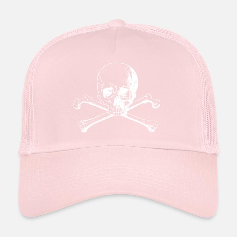 Cross Skull and Bones Casquette trucker 