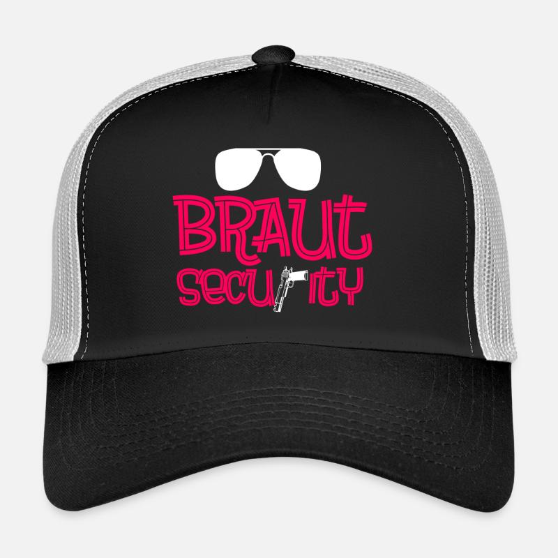 Sécurité de la mariée Casquette trucker 