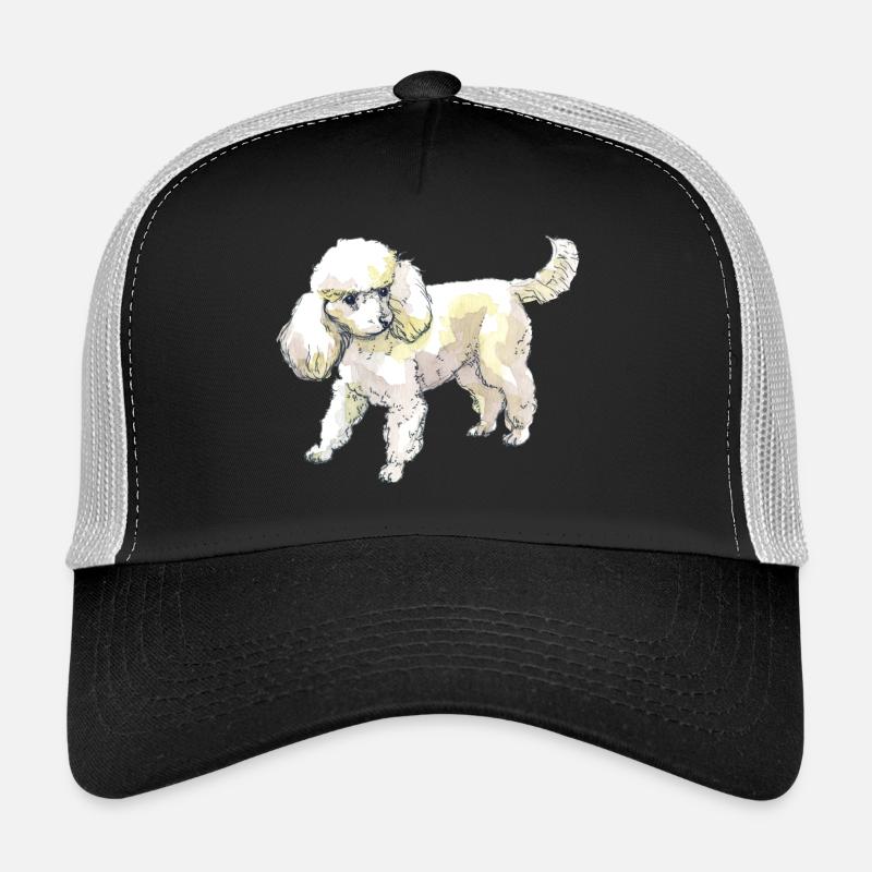 Pudel - Trucker Cap - Schwarz/Steingrau