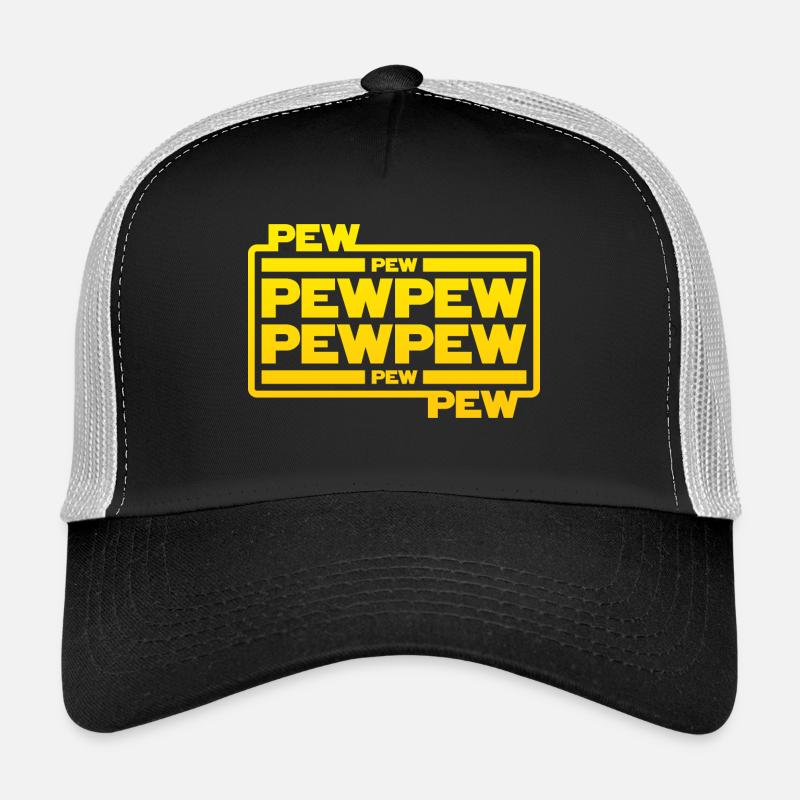 Pew Pew Pew Trucker Cap