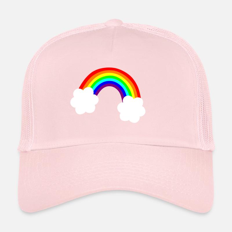 arc en ciel Casquette trucker 