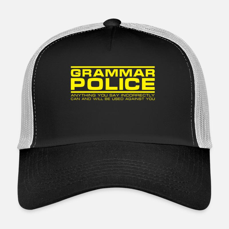 Grammatikpolizei Trucker Cap