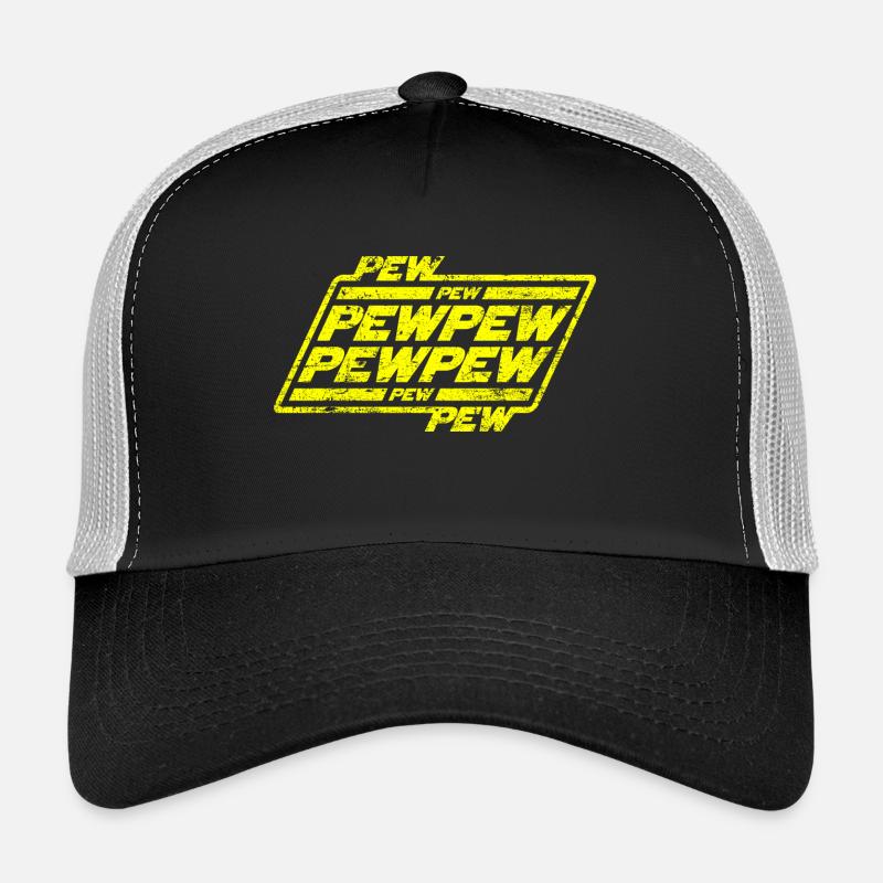 Pew Pew Pew Trucker Cap