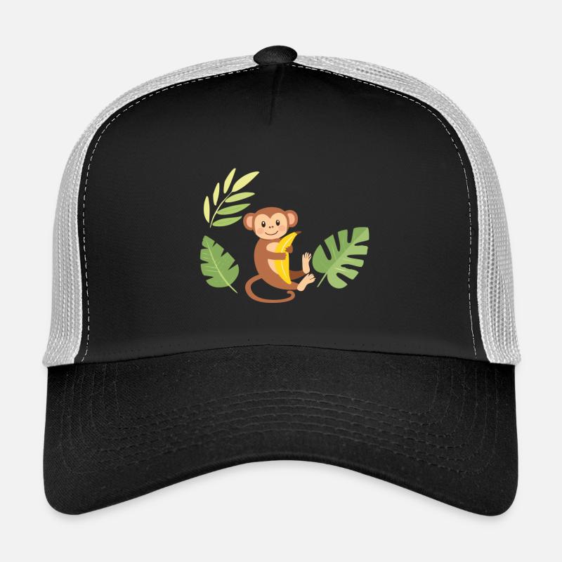 Monkey with banana Trucker Cap