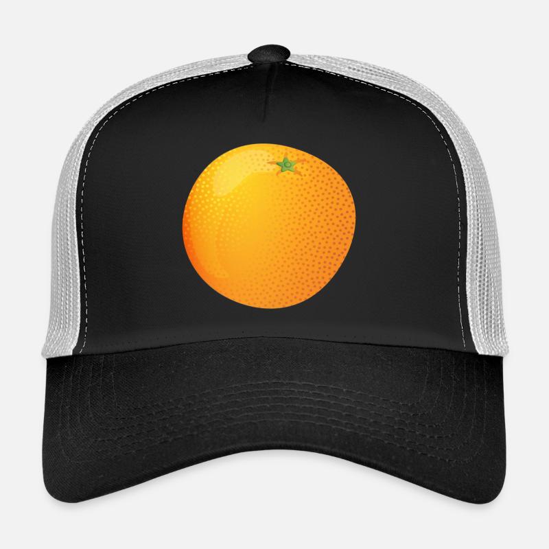 Orange Trucker Cap