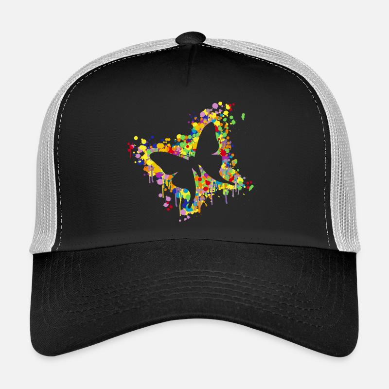Schmetterling Splash Trucker Cap