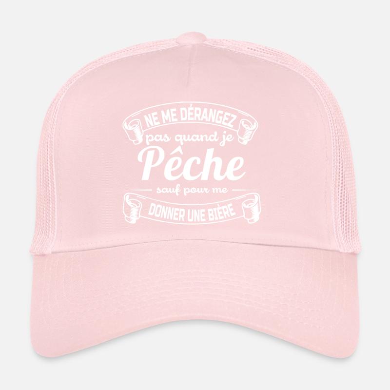 "Pêche et bière" Casquette trucker 