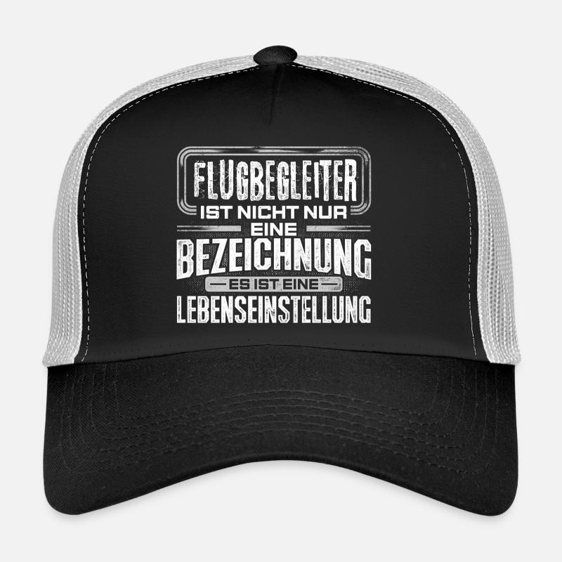 FLUGBEGLEITER - Leben Trucker Cap
