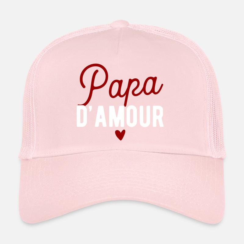 Papa d'amour cadeau Casquette trucker 