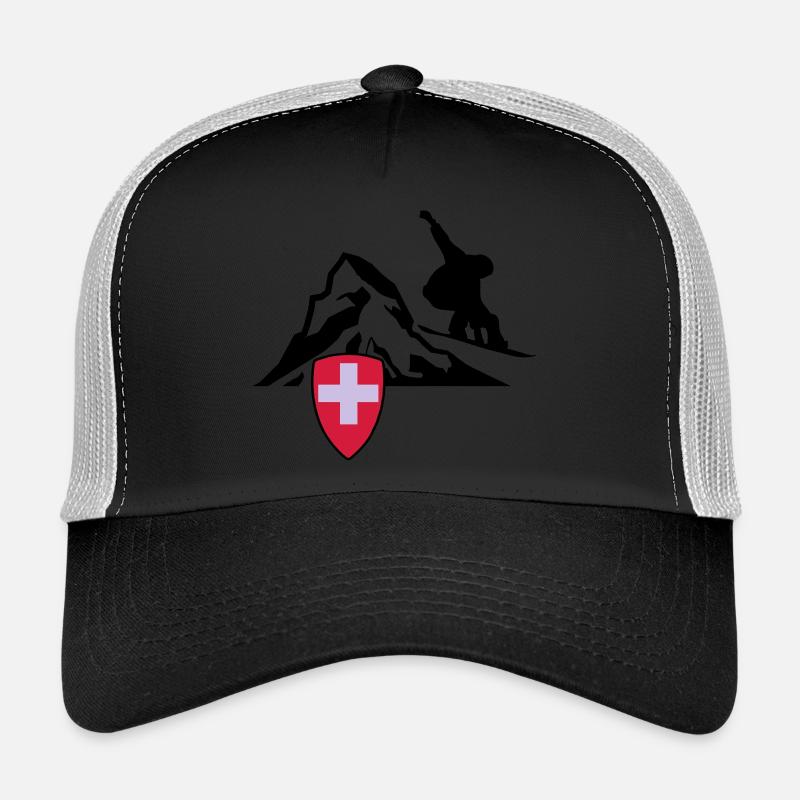 Matterhorn Zermatt Suisse Casquette trucker 