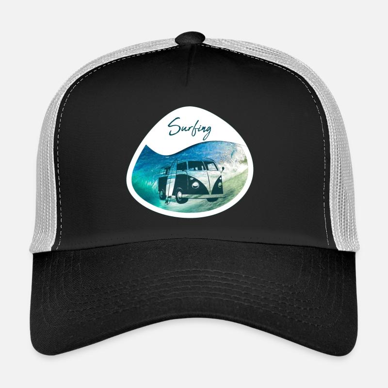 Surfing - Bus Trucker Cap