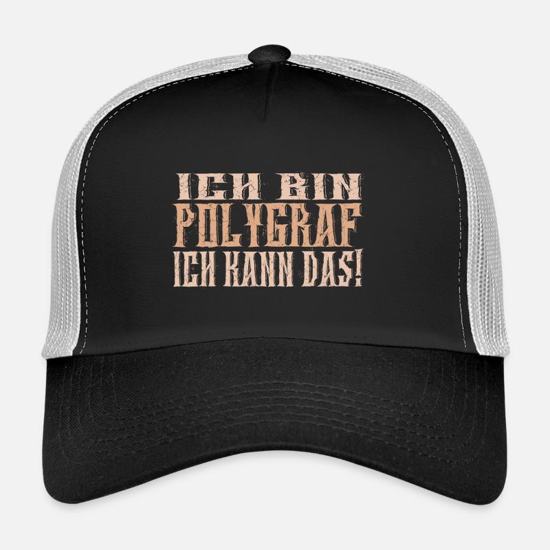 Ich bin Polygraf Trucker Cap