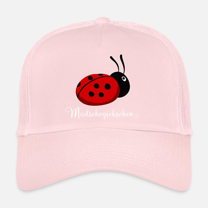 Modschegiebchen Coccinelle Saxon idée cadeau Casquette trucker 
