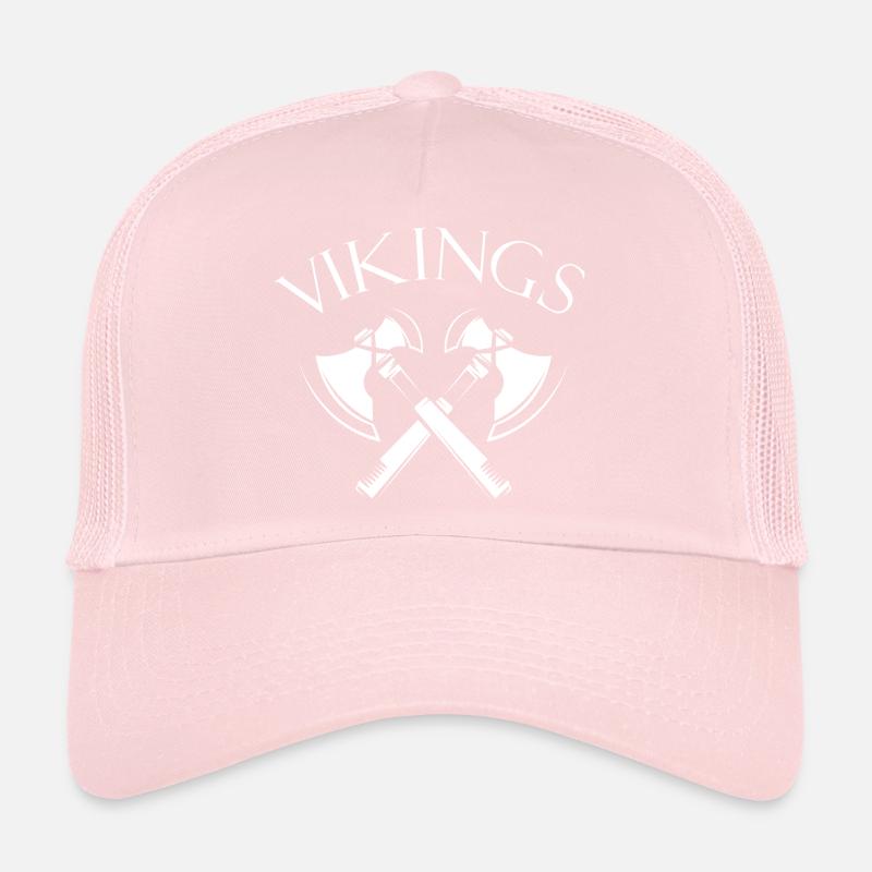 viking vikings symbol Logo Grafik idee wikinger Trucker Cap