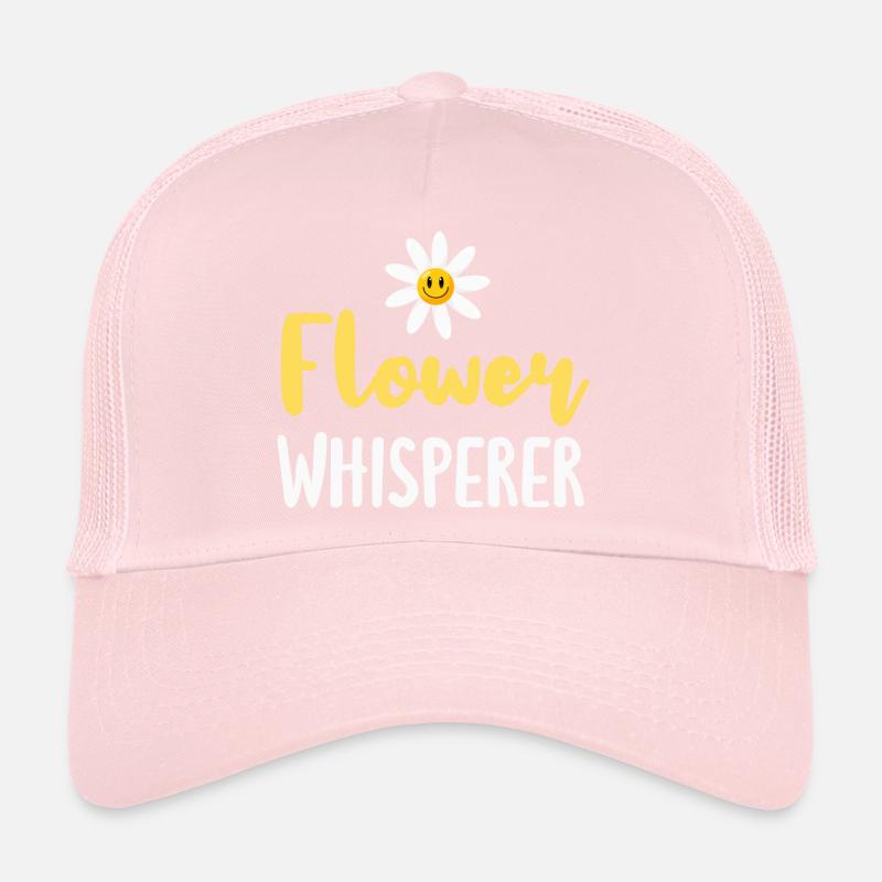 Fleur Margarite Fleuriste Casquette trucker 