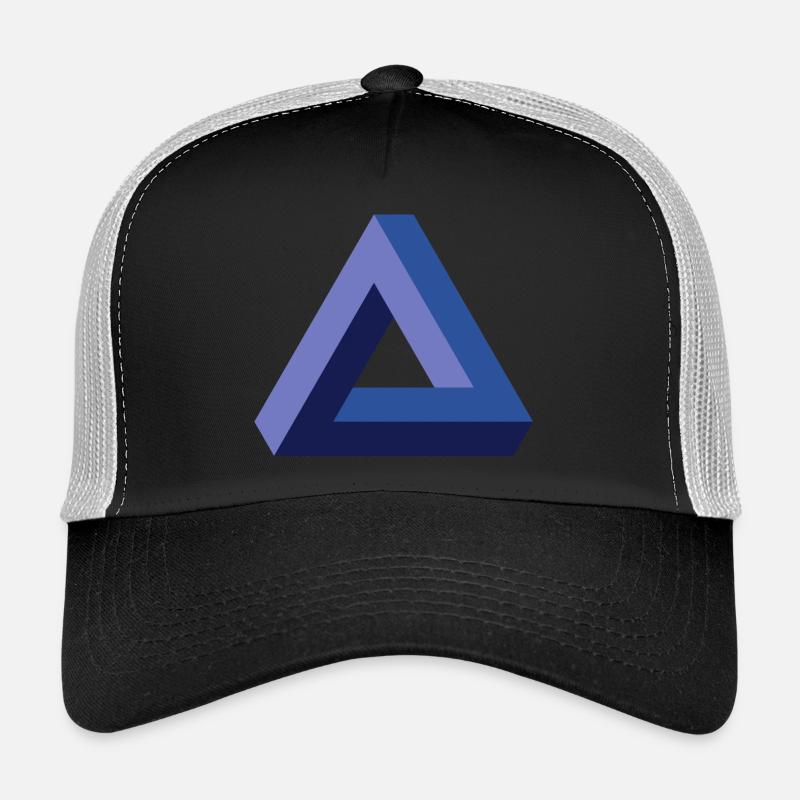 Optisches Täuschungsdreieck Trucker Cap