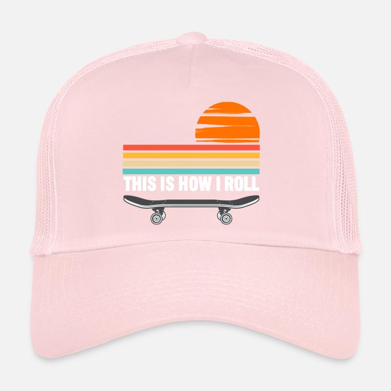 Skateboard c’est comme ça que je roule Casquette trucker 