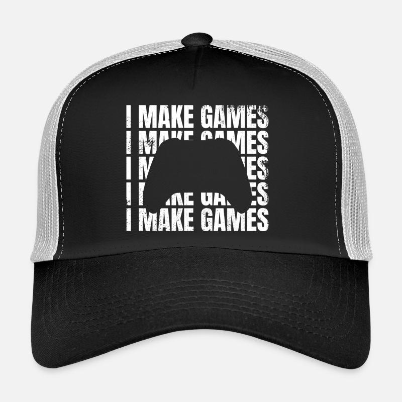 Je développe des jeux Casquette trucker 