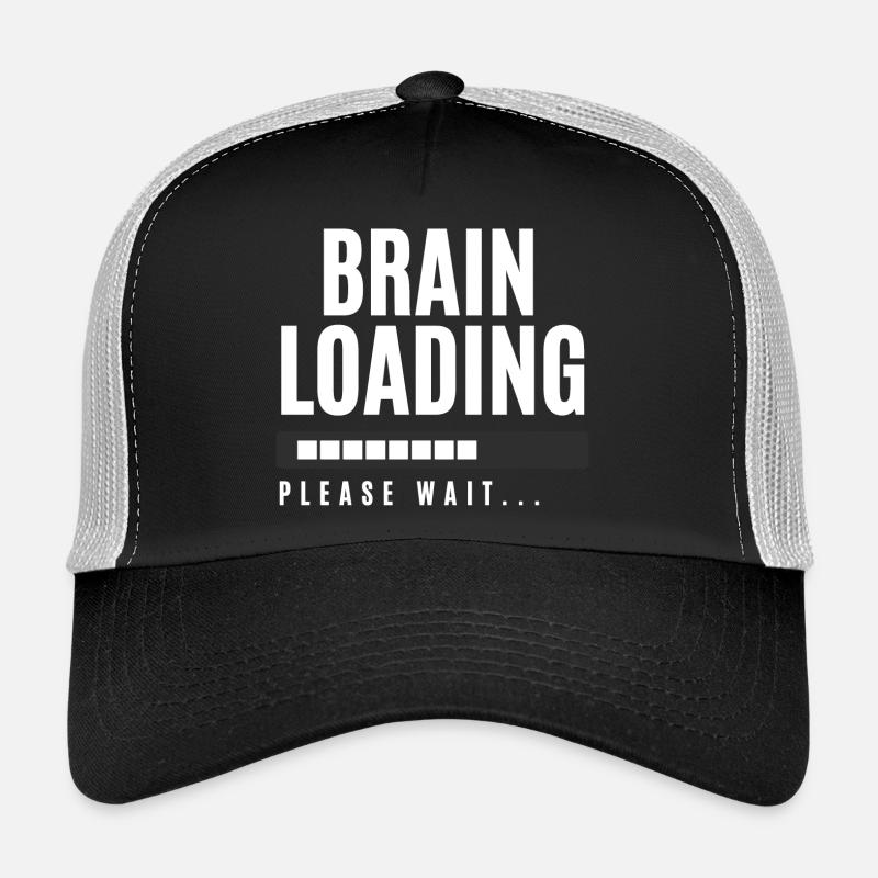 Brain Loading bitte warten Trucker Cap