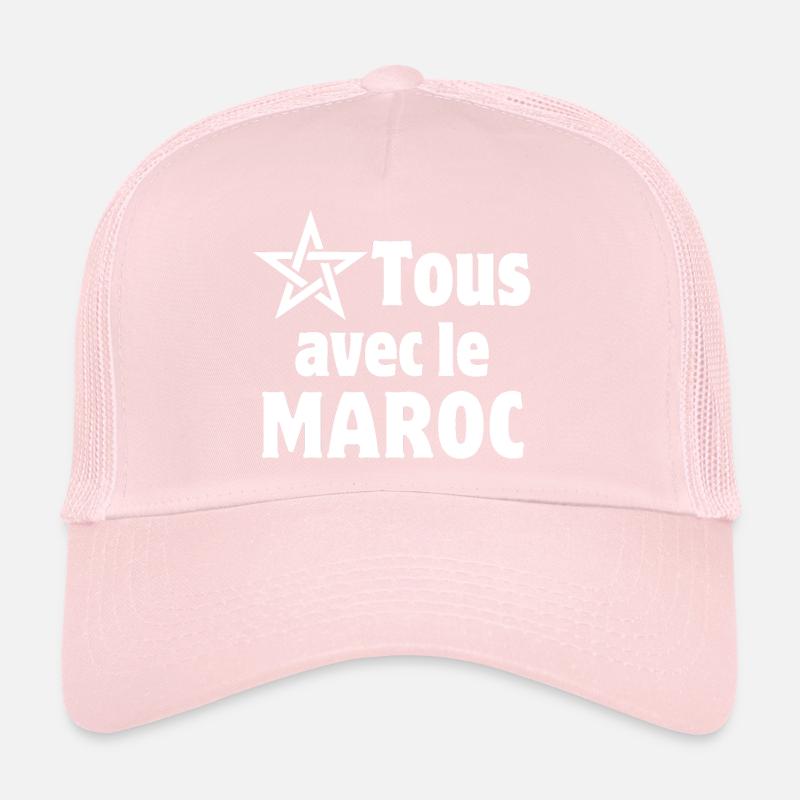 Maroc, j'aime le Maroc Casquette trucker 
