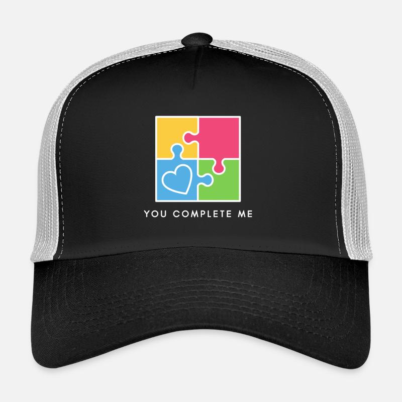 You Complete Me True Love Valentine's Day Trucker Cap