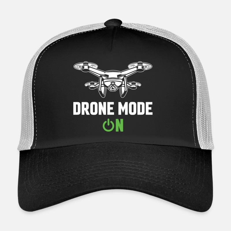 Mode drone activé Casquette trucker 