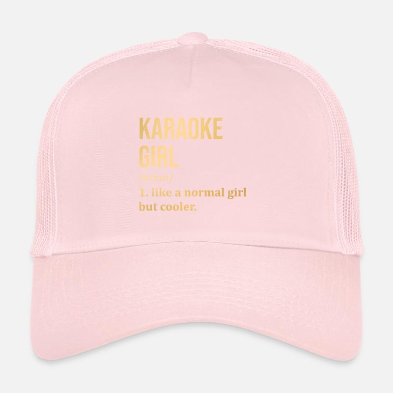 Karaoké Casquette trucker 