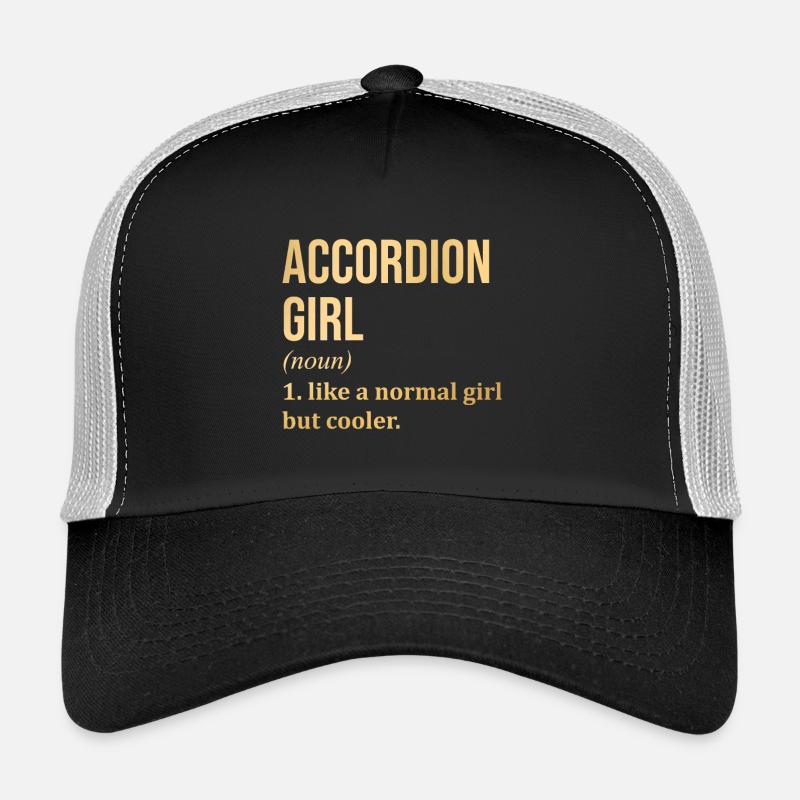 accordéon Casquette trucker 