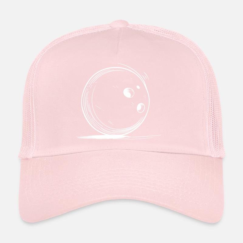 Dessin de bowling Casquette trucker 