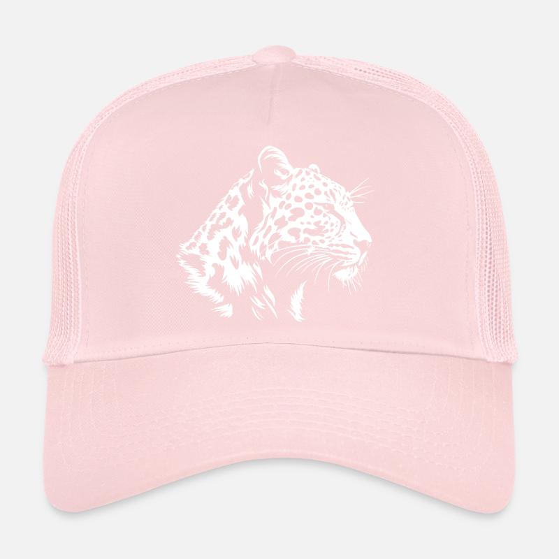 Léopard Casquette trucker 