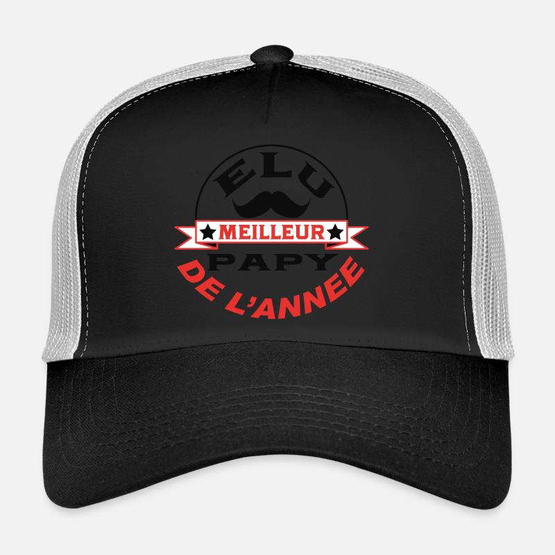 Elu meilleur PAPY de l'année Casquette trucker 