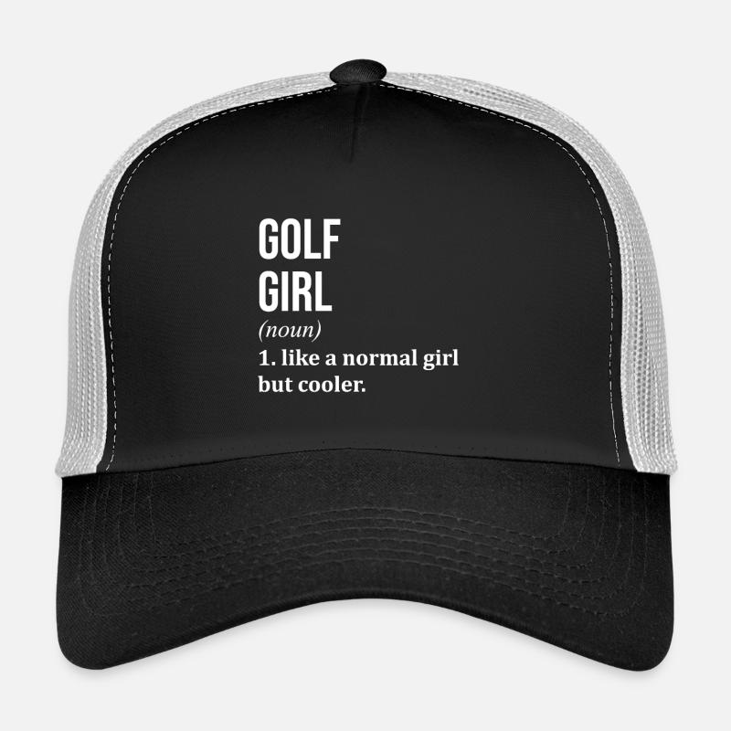 Golf - Casquette trucker  - noir/gris pierre