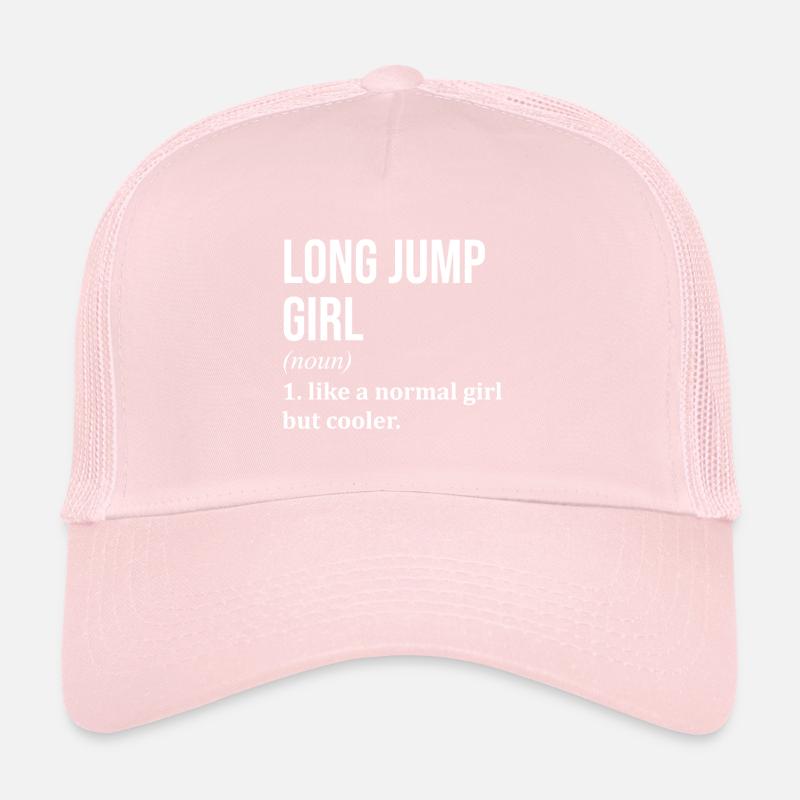 saut en longueur Casquette trucker 