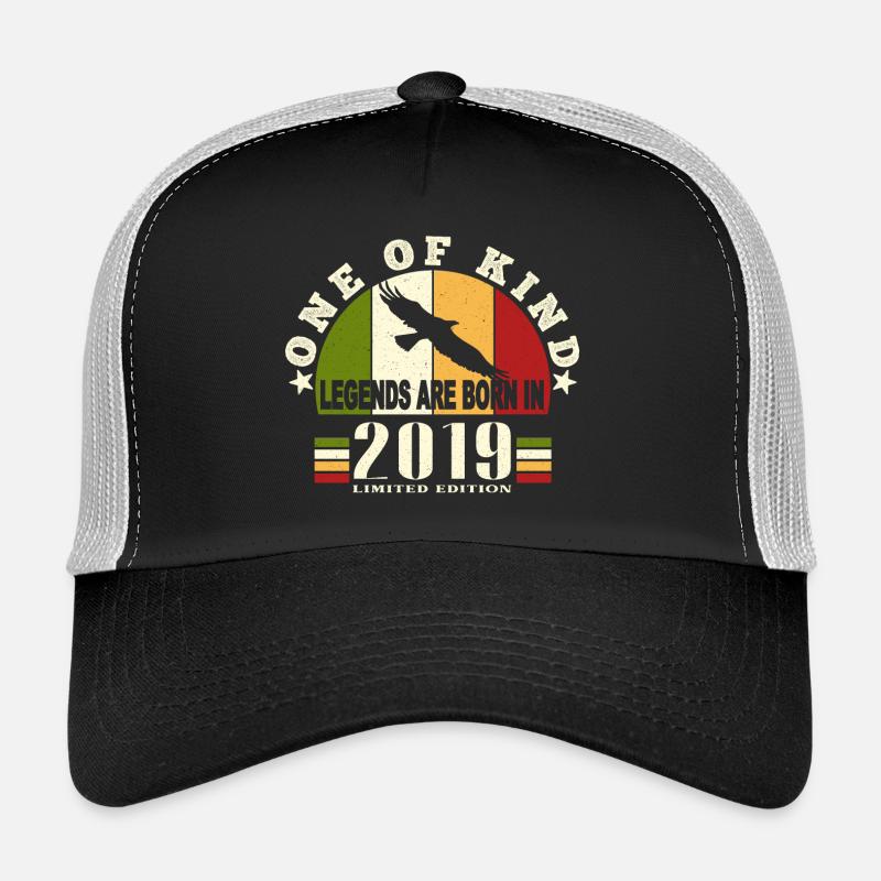 Legend Born 2019 anniversaire 5 ans Casquette trucker 