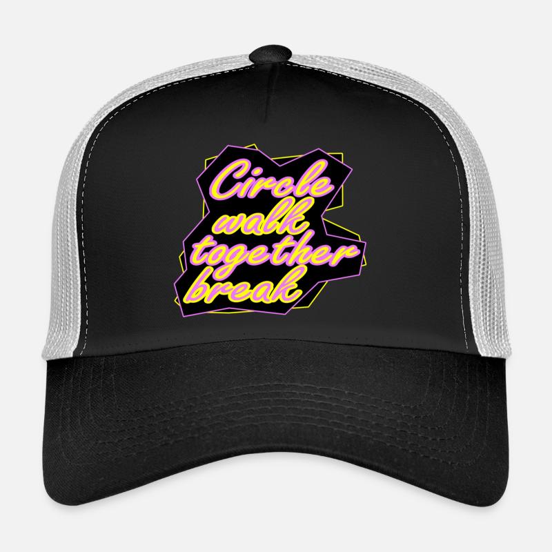 CWTB - Trucker Cap - Schwarz/Steingrau