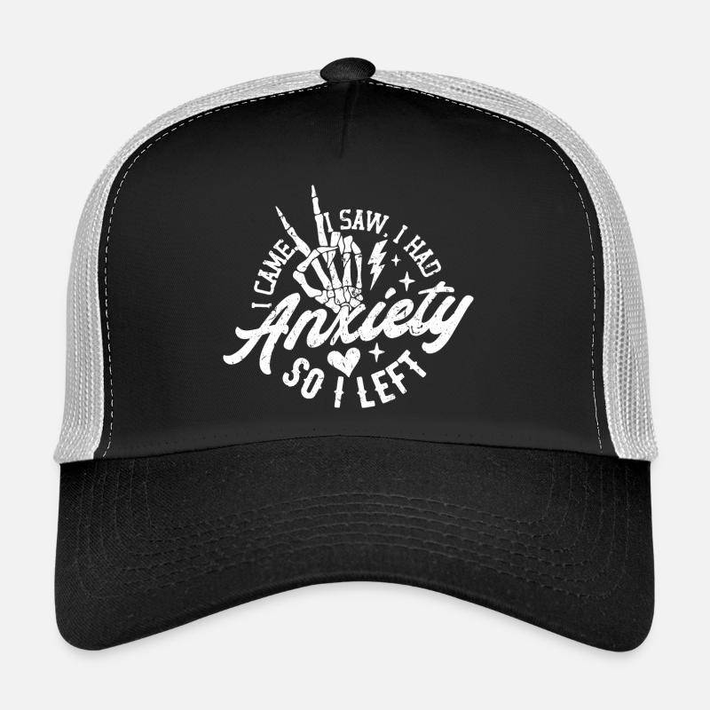 Ich kam, ich sah, dass ich Angst hatte, also ging ich lustig Trucker Cap