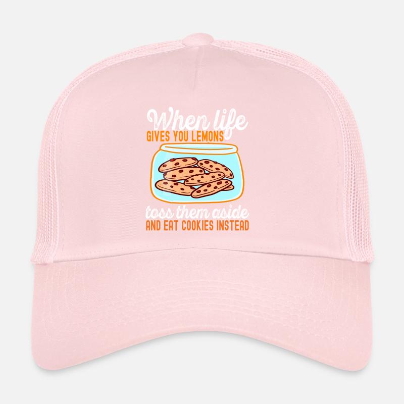 Biscuit Eat Cookies Instead Dough Cookie Trucker Cap