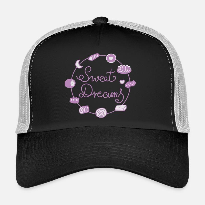 Sweet Dreams  - Trucker Cap - Schwarz/Steingrau